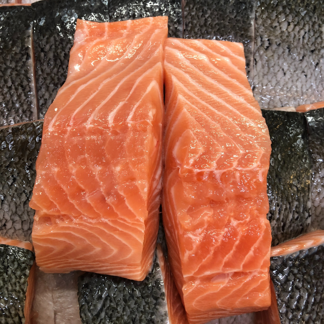 Salmon Supreme Skinless 160g – Hodgson Fish